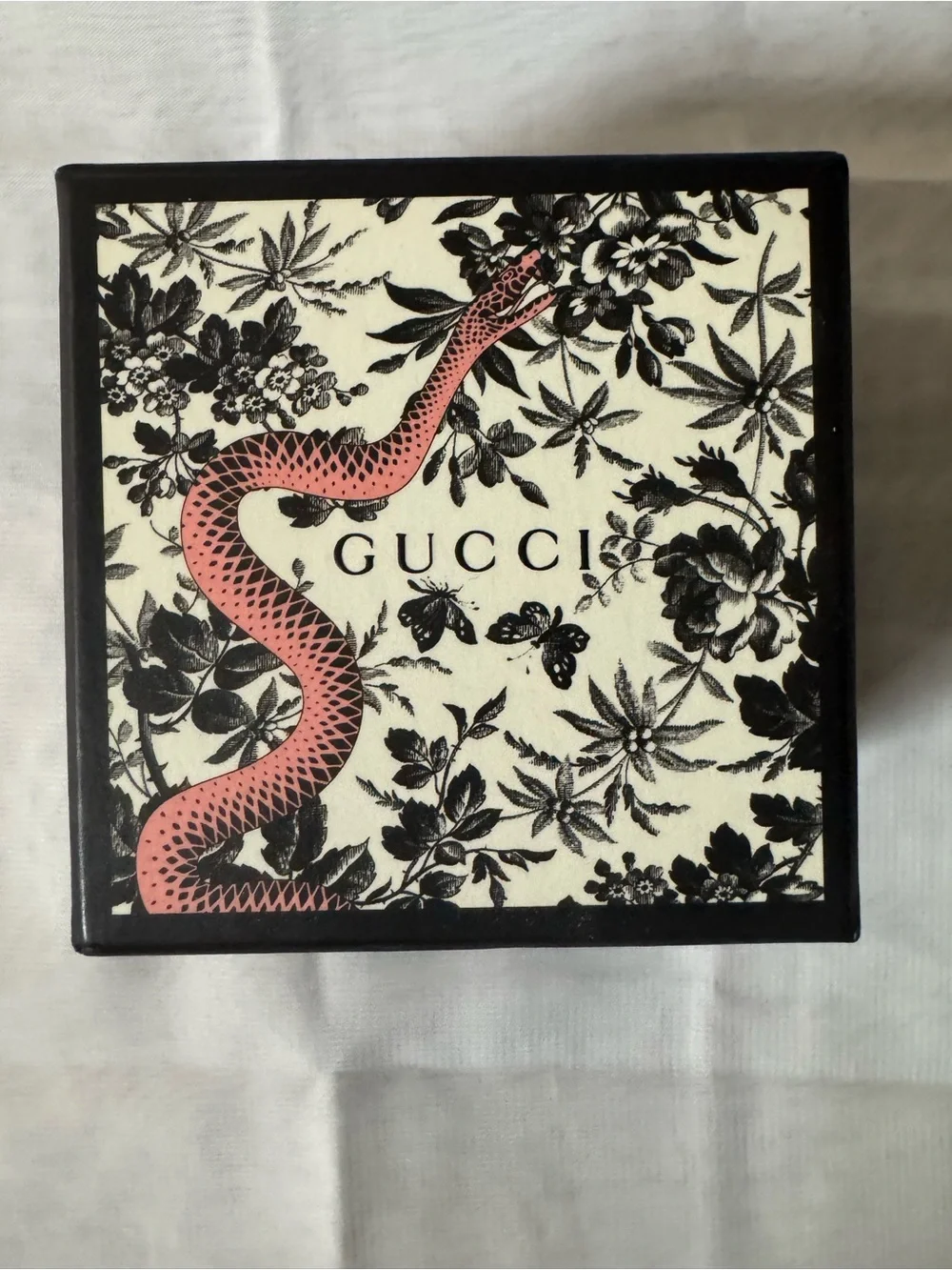 Gucci Silvery Crystal Double interlocking GG Hook Drop Earrings w/pouch and box - Picture 9 of 10